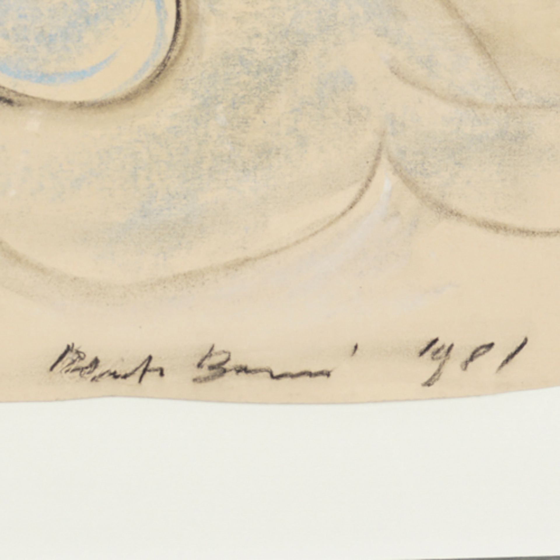 Roberto Barni Pistoia 1939, 50x70 cm. - Bild 2 aus 2