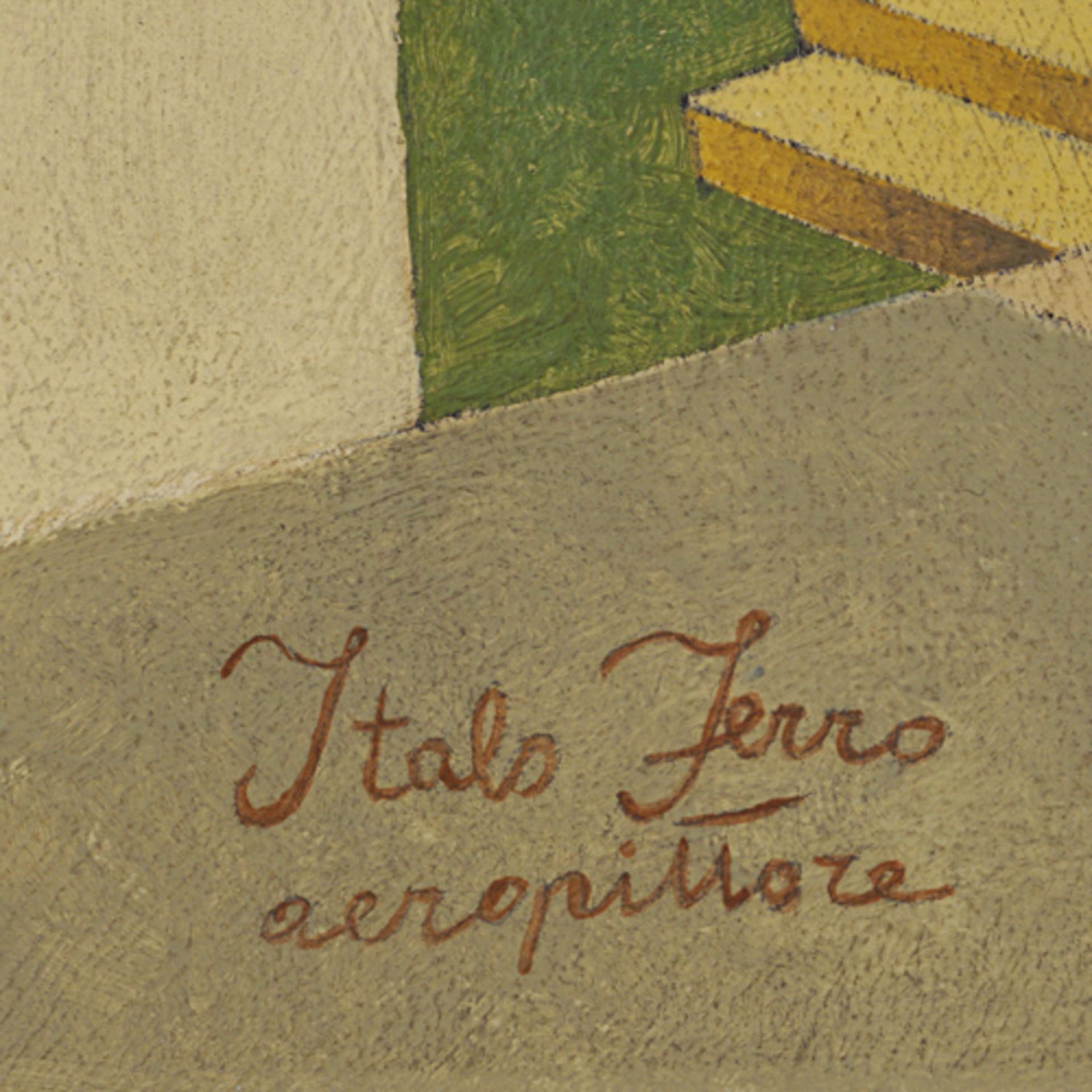 Italo Ferro Torino 1880 - 1934 44,5x35 cm. - Bild 2 aus 3