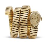 Bulgari, snake bracelet watch 1960/70s weight 97,7 gr.