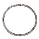 Petochi, 18kt white gold collier weight 76,5 gr.