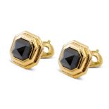 Marina Bulgari, 18kt gold earrings weight 17,20 gr.