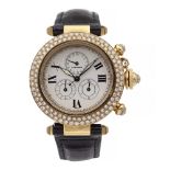 Cartier Pasha Diamond Chronograph, ladies watch 1990s