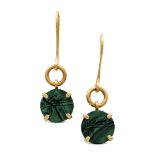 Gucci "Flora" collection earrings 2000s weight 7,3 gr.