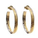 Cartier "Trinity de Cartier" collection earrings 1990s weight 10,7 gr.