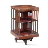 Mahogany revolving bookcase England, 19th century 87x50x50 cm.