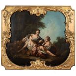 French painter 18th century 115x135 cm.