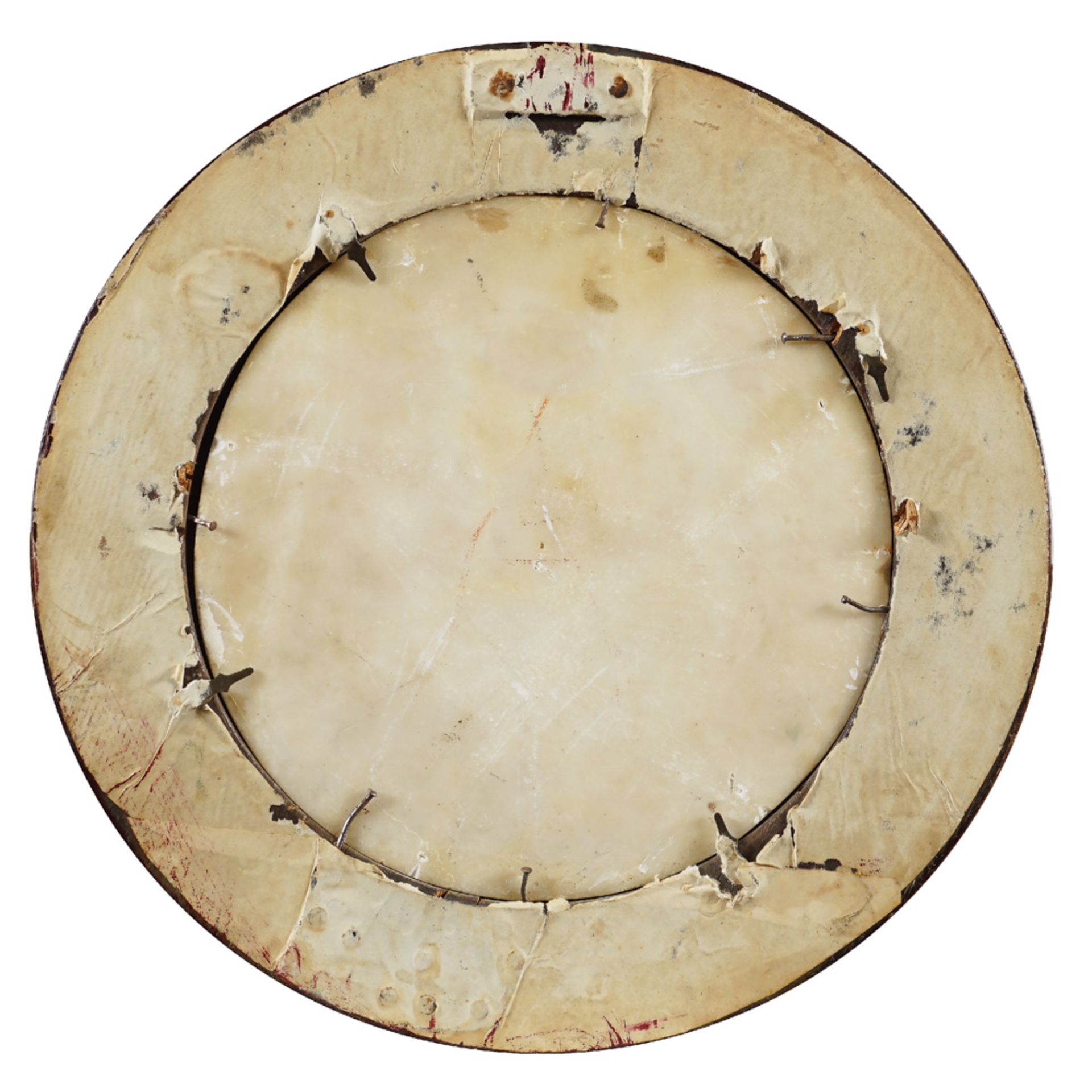 White marble circular plaque Italy, 20th century d. 18 cm. - Image 2 of 2