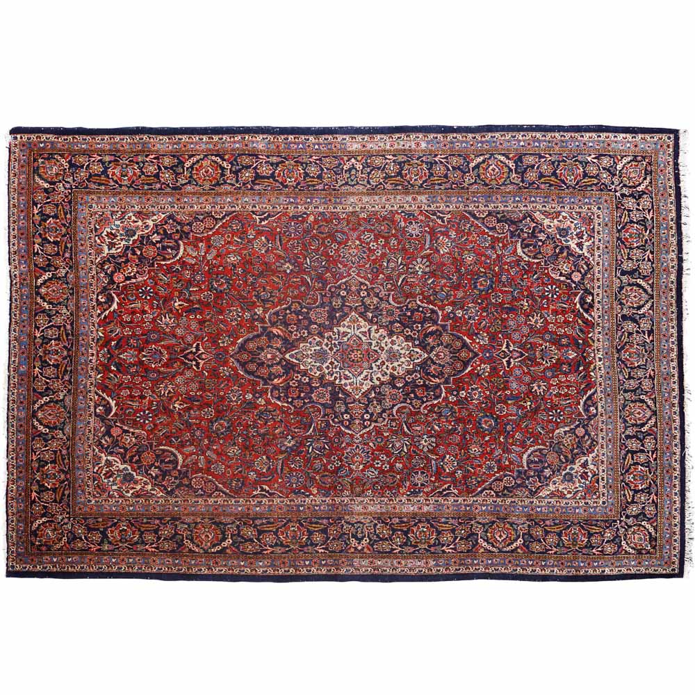 Kashan carpet 20th century 370x260 cm.