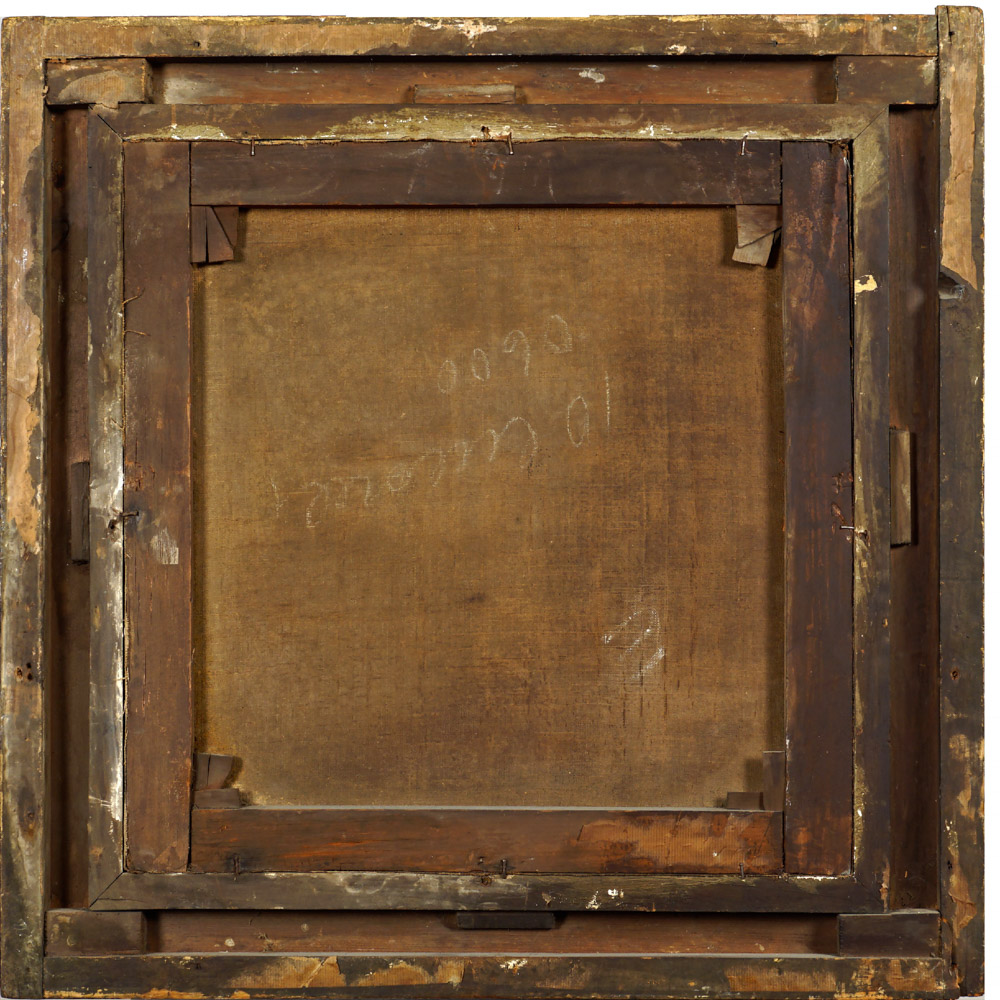 English School 18th Century 51x51 cm - Image 2 of 2