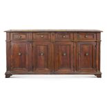 Walnut sideboard Italy, 18th century 120x250x78 cm.