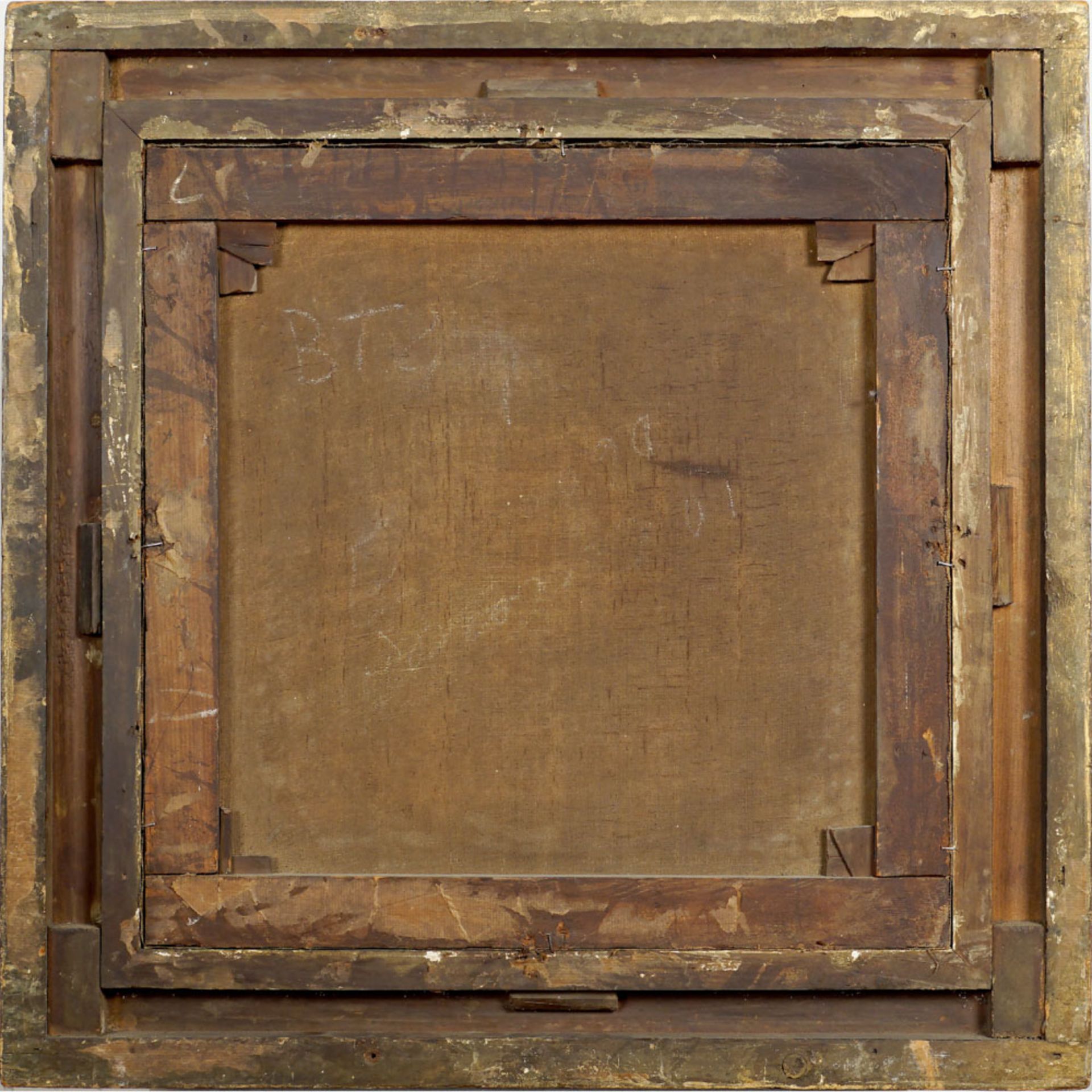 English School 18th Century 51x51 cm - Image 2 of 2