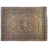 Tabriz carpet 19th-20th century 132x175 cm.