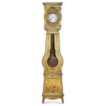 Lacquered wood grandfather clock Italy, 19th-20th century 232x49x25 cm.