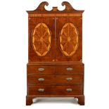 Mahogany furniture England, 19th century 222x120x48 cm.