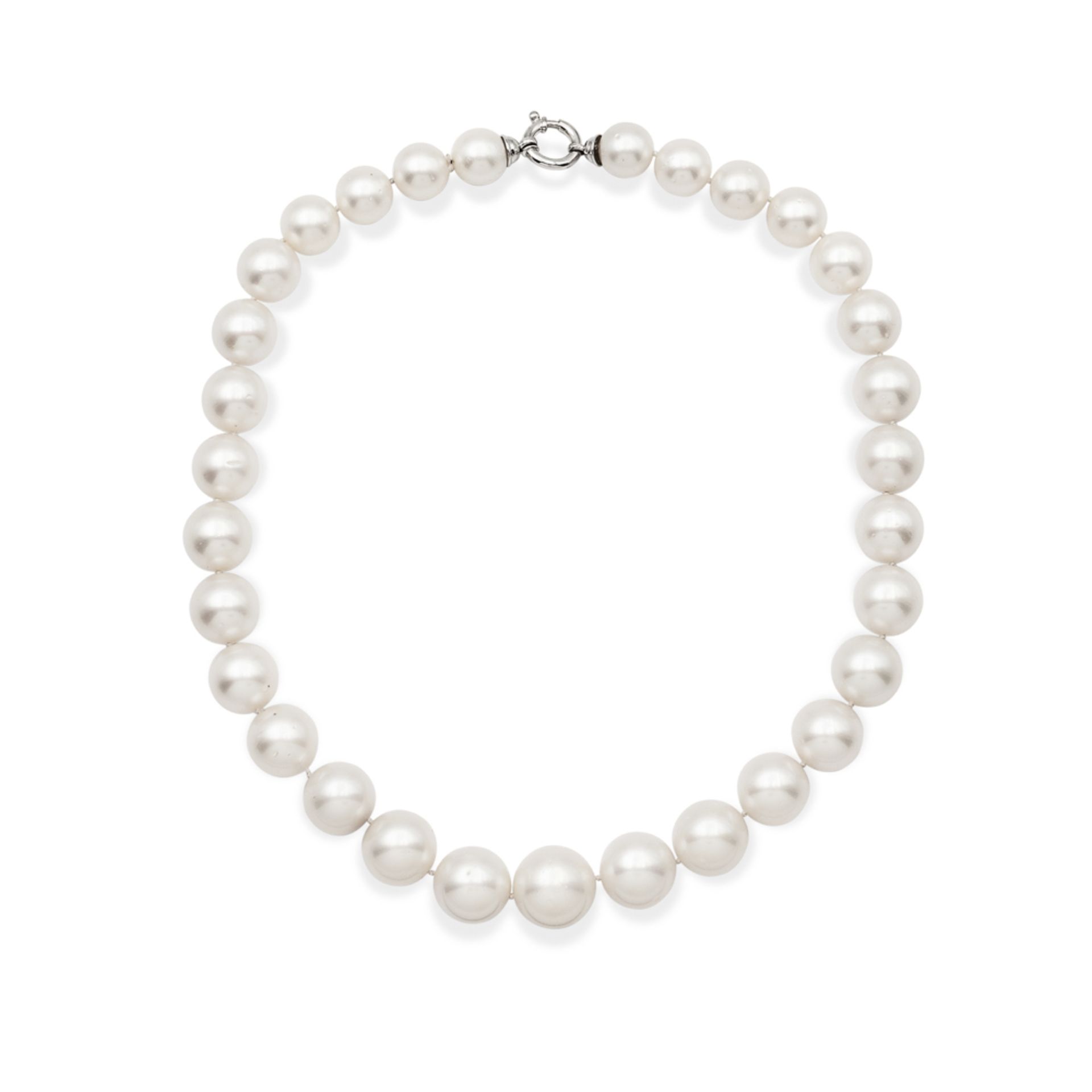 One strand of South Sea pearl necklace weight 127,7 gr.