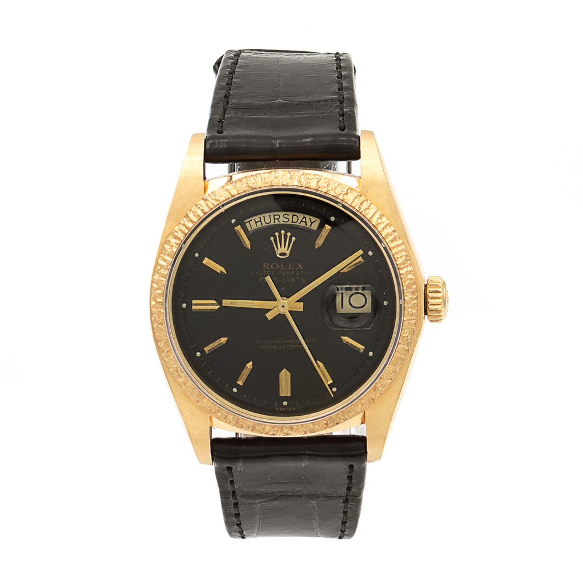 Rolex President Oyster Perpetual Day-Date, vintage wrist watch 1970s