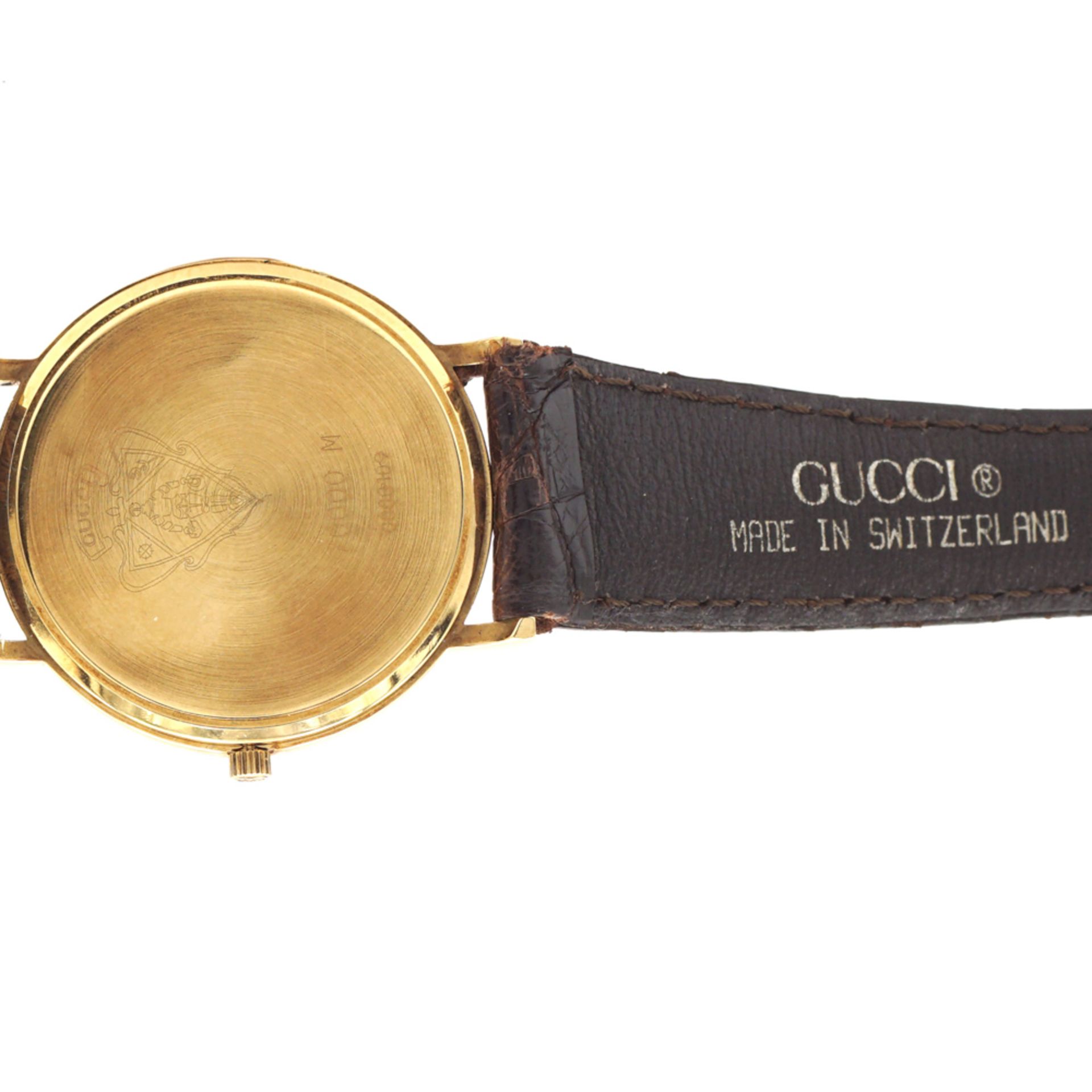 Gucci, Crest collection wrist watch weight 25,3 gr. - Image 4 of 5