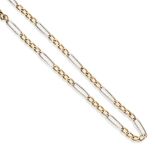 Bulgari, 18kt yellow and white gold necklace Rome, 1970/80s weight 88,6 gr.