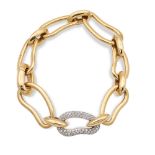 Pomellato, 18kt yellow gold bracelet weight 46,2 gr.