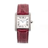 Cartier Tank Française, ladies watch 1990s weight 48,1 gr