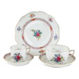 Herend, porcelain tea and coffee service (33) 20th century Indian Basket Multicolor motif, brand