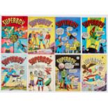 Superboy (1950s-60s K.G. Murray, Sydney) 114, 123-126, 128, 129, 130 (double cover) [vg/fn+] (8)