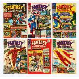 Fantasy Masterpieces (1966-67) 4-7, 10, 11. All cents copies [fn+/vfn+] (6). No Reserve
