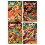 Jungle Comics (1949-53) 120, 132, 133, 161. #132 [fr-gd], balance [gd+/vg] (4). No Reserve