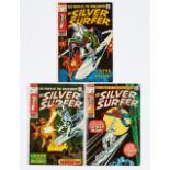Silver Surfer (1969-70) 11, 12, 14. All [vg] (3). No Reserve