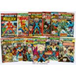 Marvel Premiere (1972-79) 1-7, 9, 11, 13, 14, 26, 28, 32-34, 45, 46. (All cents bar #26, 32, 45,