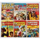 Wild Bill Hickock (Thorpe & Porter early 1950s) 1-6 [vg-/vg+] (6)