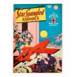 Star Spangled Comics 43 (1945). Tanning to interior cover margins [fn-vfn]. No Reserve