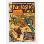 Fantastic Four 20 (1963). Cents copy. Cover scrape and dull cover [gd]. No Reserve