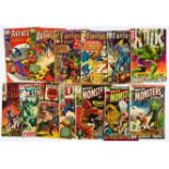 Marvel Low Grade Mix (1960s-70s). Avengers 59, 65, Fantastic Four 25, 34, 93, Hulk King-Size 1, Nick