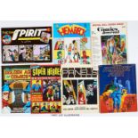 Fanzine/Magazine Mix (1966-83). Daily Spirit 1-4, Hembeck 1 (2n print) 2-7, Golden Age Comics 2,