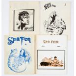 Spa Fon (1966-69) 2-5. Frank Frazetta fanzine [fn/vfn] (4) No Reserve