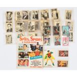 Spies, Spoofs & Super Guys 1 (Dell 1966) [vg]. With Man from U.N.C.L.E. Card Set (A & BC Gum 1966)