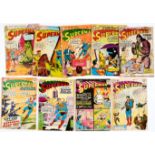 Superman low grades (1954-59) 86, 105, 111, 113, 127, 128, 130, 132, 133 [fr/fr-gd] (9). No Reserve