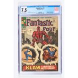 Fantastic Four 56 (1966). CGC 7.5. Off-white/white pages. No Reserve