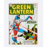 Green Lantern 1 (1960). Cents copy. Price sticker residue and colour touch to top RH cover. Colour