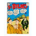 Sgt. Bilko 1 (1957). Multiple clear tape repairs to spine, covers and centrefold [gd]. No Reserve