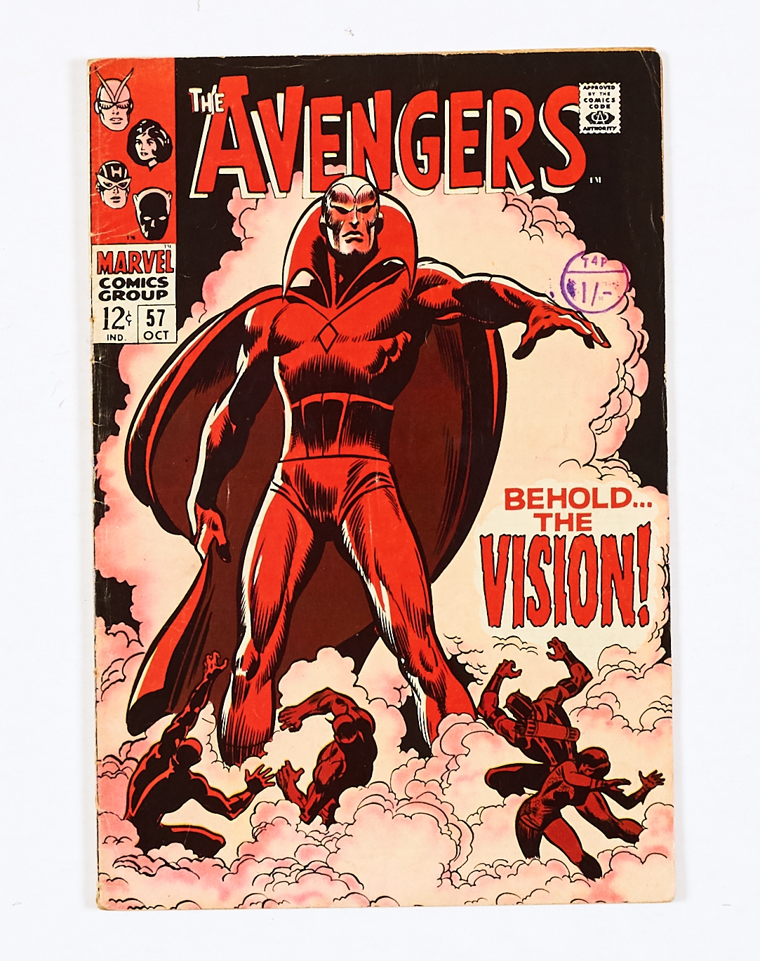 Avengers 57 (1968) [vg]. No Reserve