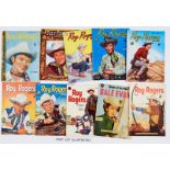 Roy Rogers (WDL 1950s) 1-21, 23-50. With Dale Evans 6, 7, 10, 11. 1, 46 heavily taped spines [fr-