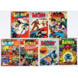 Batman (1962-67) 145, 159, 186, 187, 191, 192. With Batman 115 (Australian reprint 1959) [gd+/vg/fn]