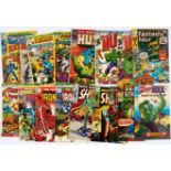 Marvel Super-Heroes Mix (1967-76). Amazing Adventures 5, Captain America 145, 14, Incredible Hulk