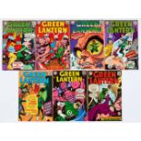 Green Lantern (1967) 50, 51, 53-57. (#55, 57 cents copies) [vg+/fn/vfn-] (7). No Reserve