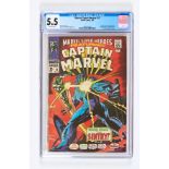 Marvel Super-Heroes 13 (1968). CGC 5.5. Light pence stamp. Off-white pages. No Reserve