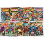 Eternals (1976-78) 1-19. With Eternals King-Size 1. (All cents copies bar #5) [vfn/vfn+] (20). No