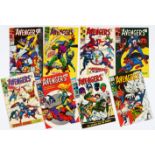 Avengers (1968-69) 51-53, 56, 58-61. All cents copies [fn-/vfn+] (13). No Reserve