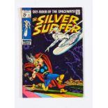 Silver Surfer 4 (1969). Creased cover, one inch top spine split [vg]. No Reserve